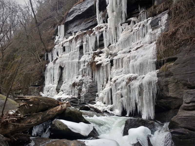 Frozen Waterfall