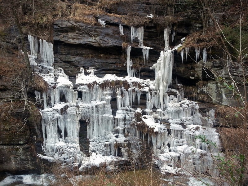 Frozen Waterfall